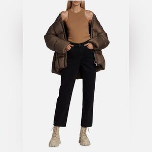 MOTHER The High-Waisted Double Stack Hover Ankle Jeans size 28